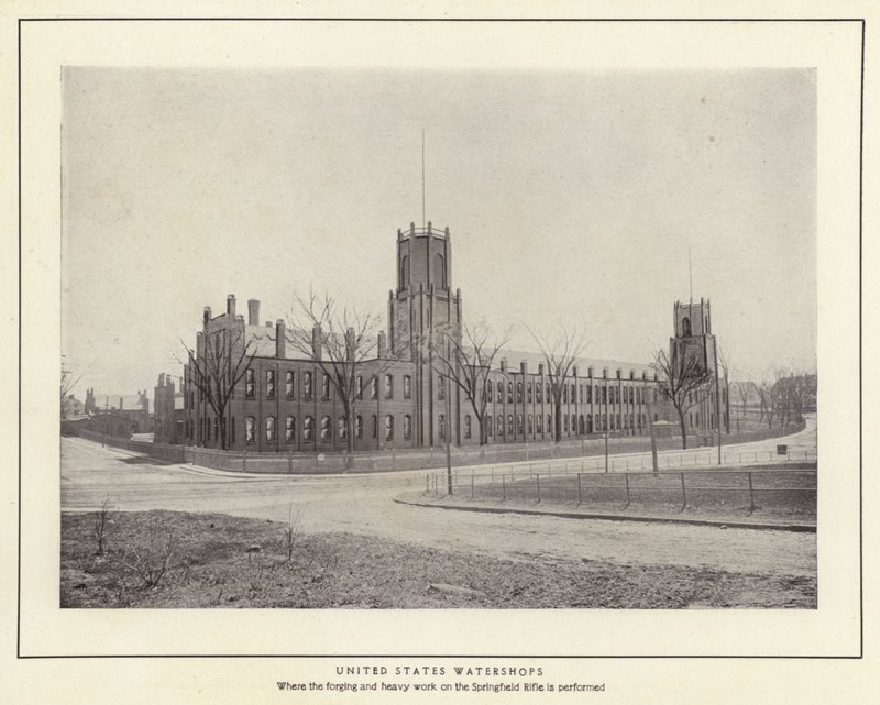 Springfield, Massachusetts: United States Watershops (s/hvitt-bilde) av American Photographer (after)