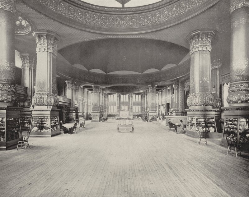 Mineral Palace, i Pueblo, Colorado (s/hvitt bilde) av American Photographer (after)