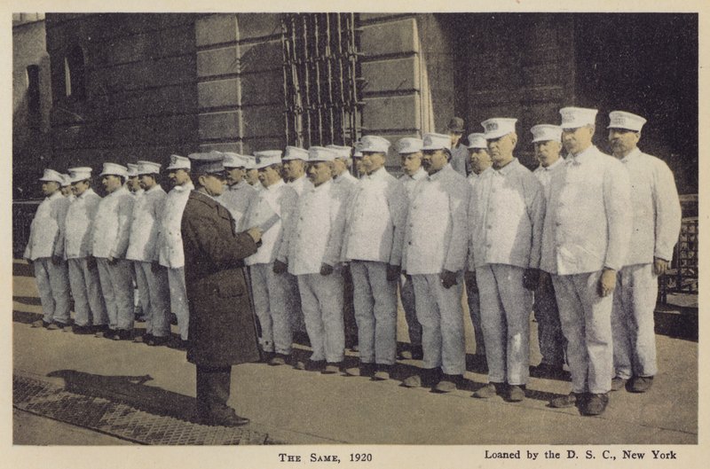 The Street Cleaners of New York, The Roll Call av American Photographer (after)