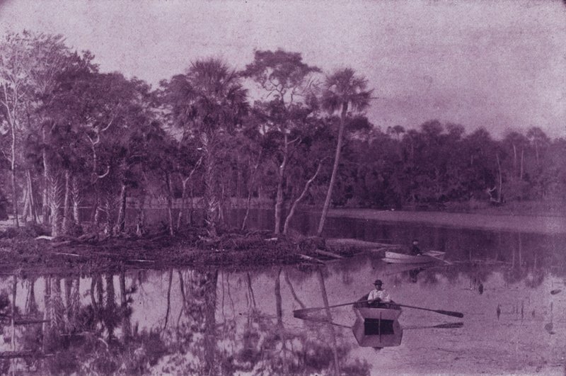 Hodet av Halifax River, over Ormond (s/hvitt bilde) av American Photographer (after)