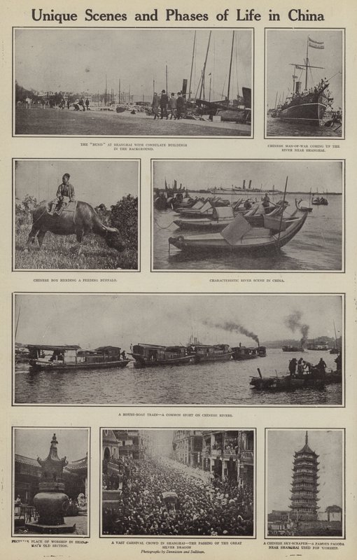 Unike scener og livsfaser i Kina (s/hvitt-bilde) av American Photographer (after)