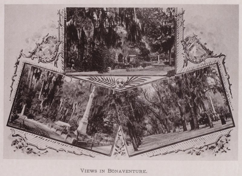 Utsikt i Bonaventure (s/hvitt bilde) av American Photographer (after)