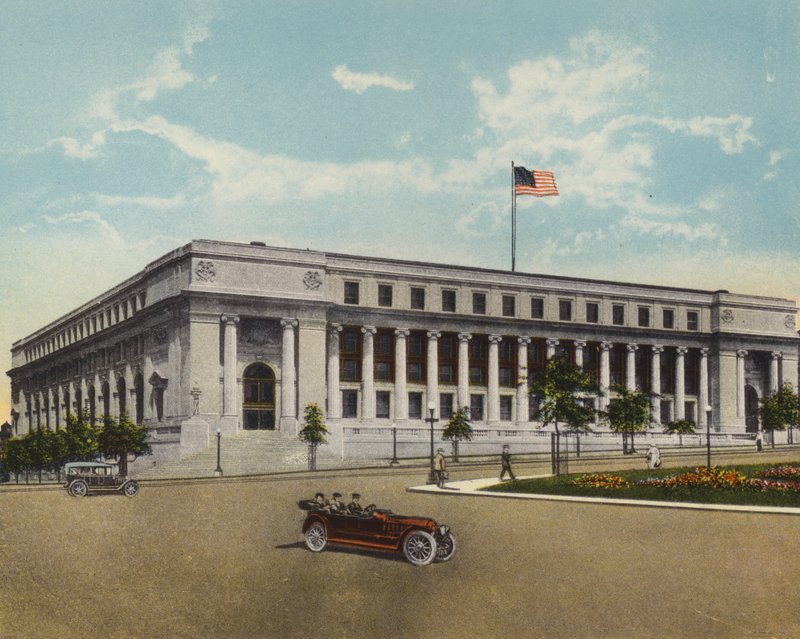 Washington DC: Nytt postkontor (bilde) av American Photographer (after)