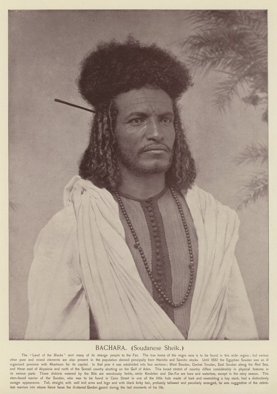 Bachara, sudanesisk sjeik av American Photographer