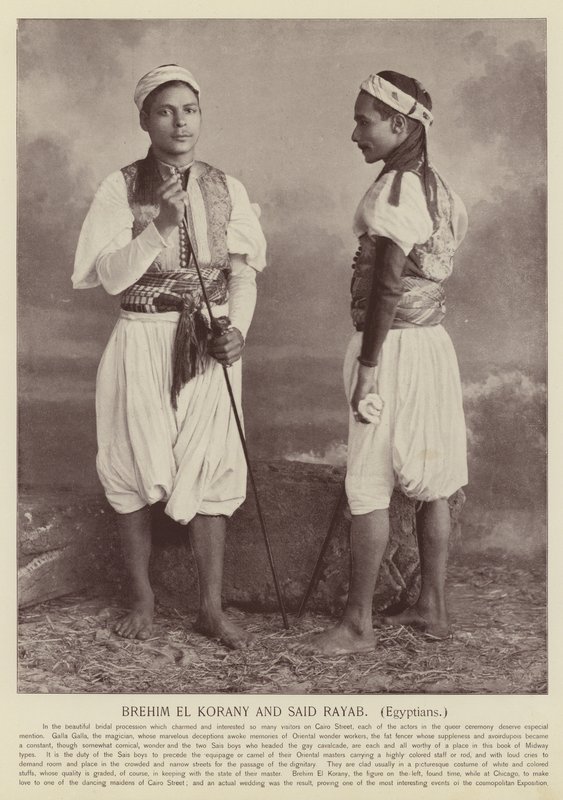 Brehim El Korany og Said Rayab, egyptere av American Photographer