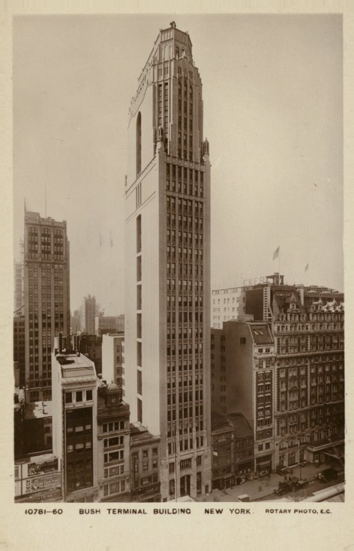 Bush Terminal Building, New York City, USA (s/h-bilde) av American Photographer