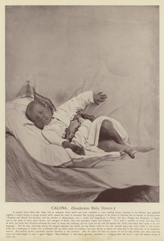 Calona, sudanesisk babydanser av American Photographer