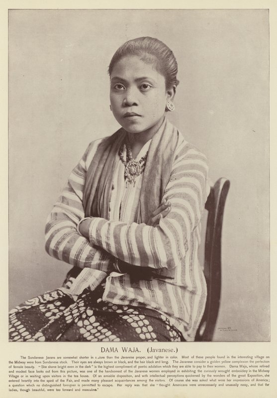 Dama Waja, javanesisk av American Photographer