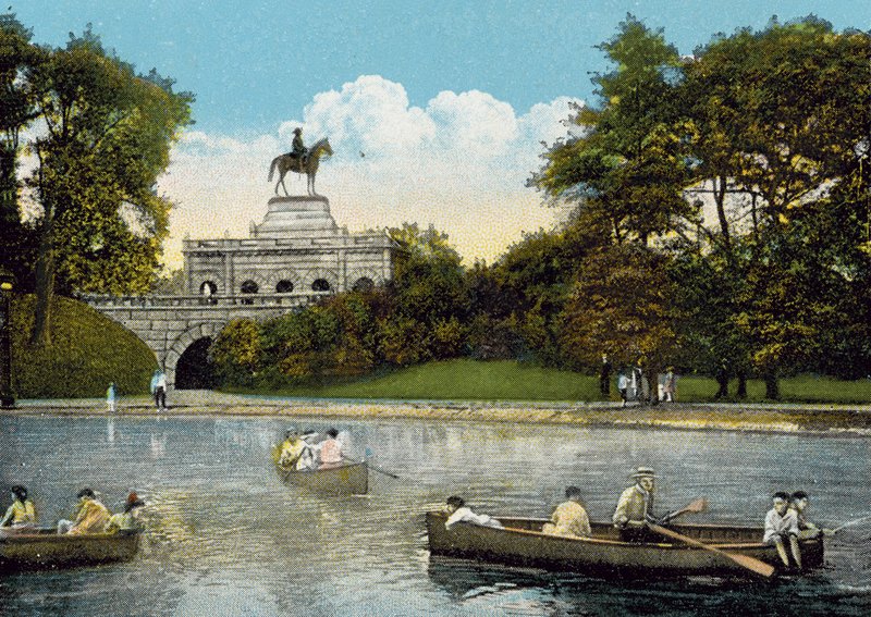 Grant Monument, Lincoln Park (farget bilde) av American Photographer