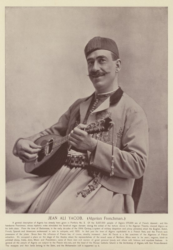 Jean Ali Yacob, algerisk franskmann av American Photographer