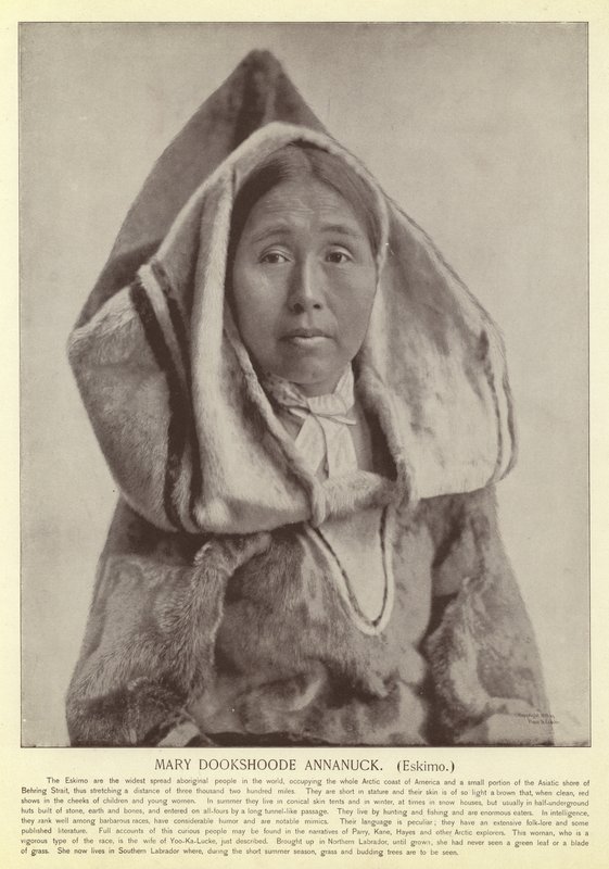 Mary Dookshoode Annanuck, eskimo av American Photographer