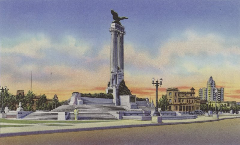 Monumento al Maine, Maine Monument (farget bilde) av American Photographer