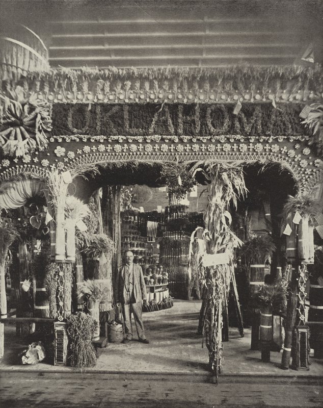 Oklahomas paviljong i landbruksbygningen av American Photographer