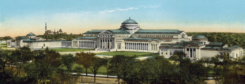 Old Field Museum i Jackson Park (farget bilde) av American Photographer