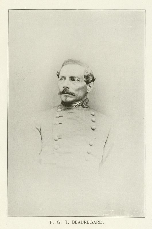 P G T Beauregard (svart-hvitt fotografi) av American Photographer