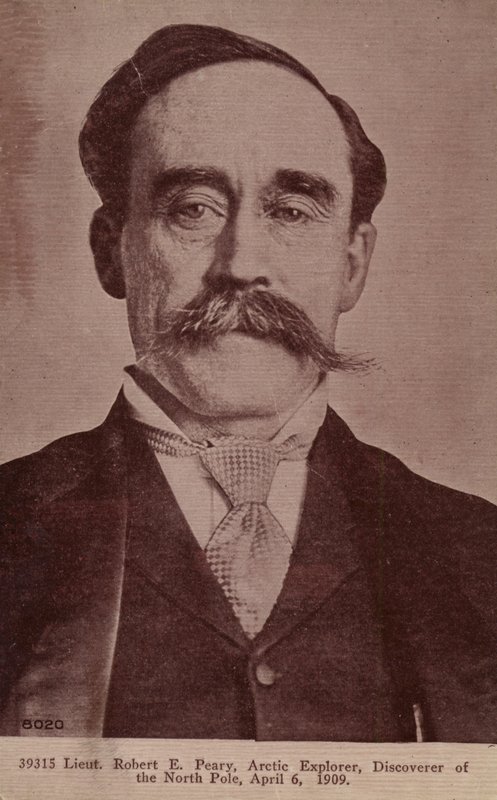 Robert Peary (1856–1920), amerikansk arktisk oppdager (s/h-foto) av American Photographer