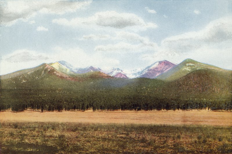 San Francisco Mountains, Arizona (farget bilde) av American Photographer