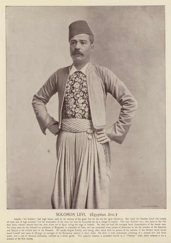 Solomon Levi, egyptisk jøde av American Photographer