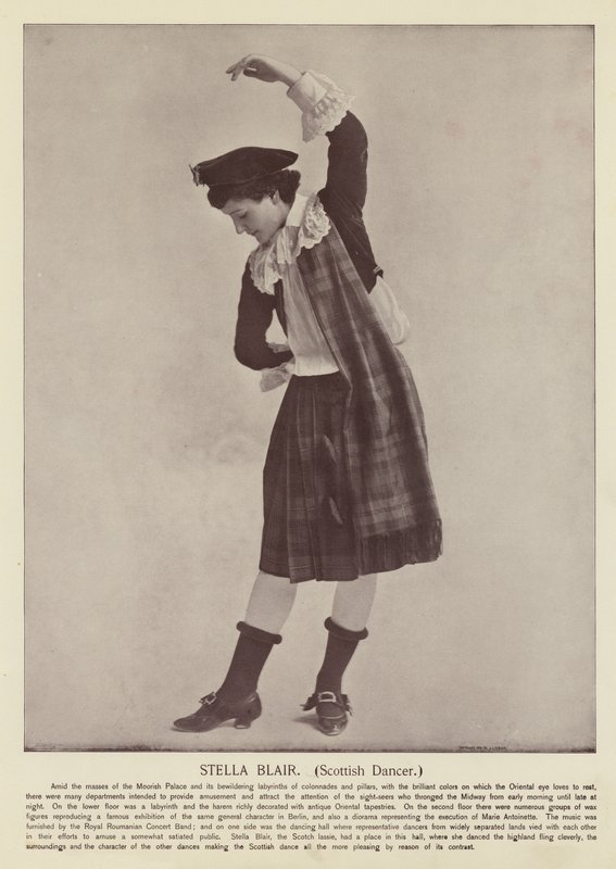 Stella Blair, skotsk danser av American Photographer