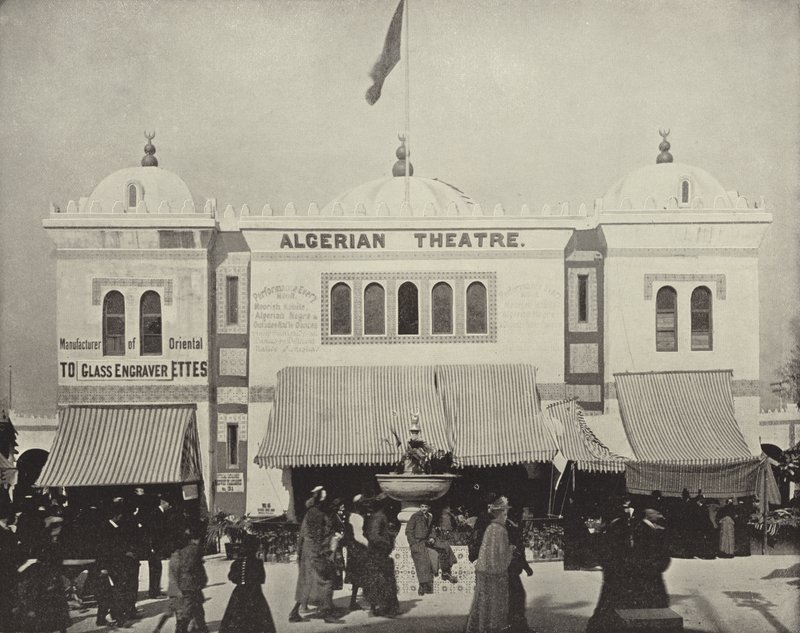 Det algeriske teateret av American Photographer