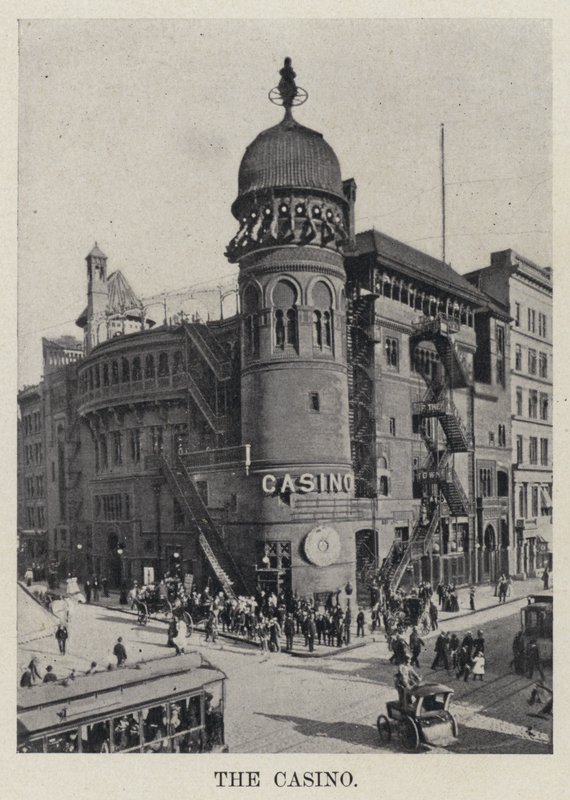 The Casino (s/hvitt bilde) av American Photographer