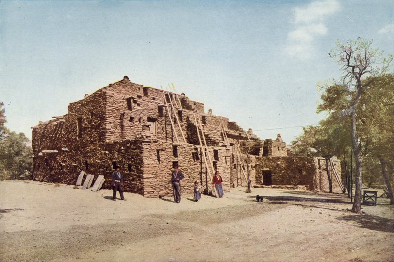 The Hopi House, Grand Canyon, Arizona (farget bilde) av American Photographer