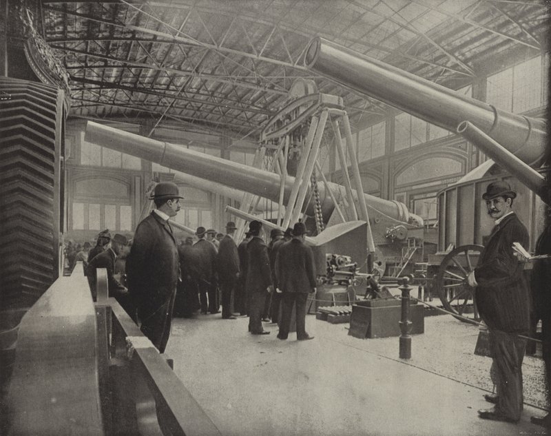 Krupp Gun-utstillingen av American Photographer