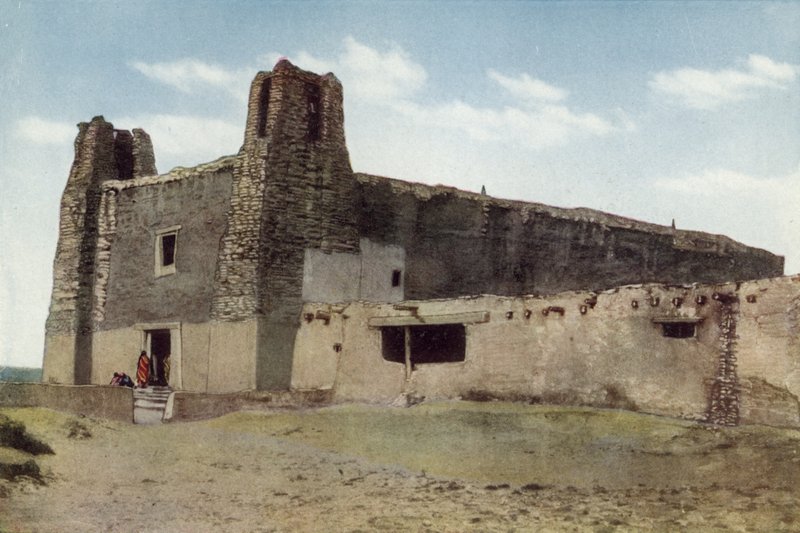 The Old Church, Pueblo of Acoma, New Mexico (farget bilde) av American Photographer