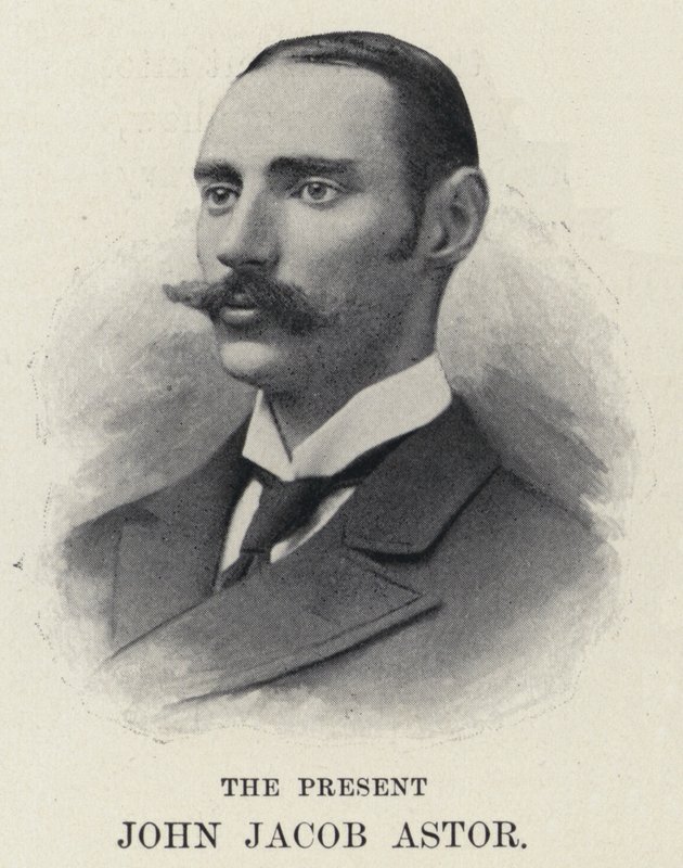 The Present John Jacob Astor (s/hv-bilde) av American Photographer
