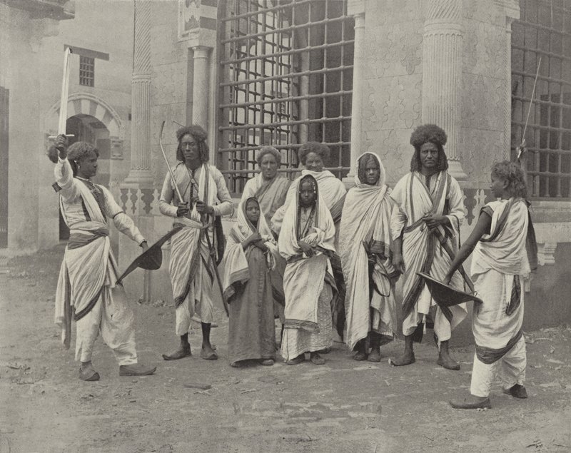 Troup of Soudanese av American Photographer