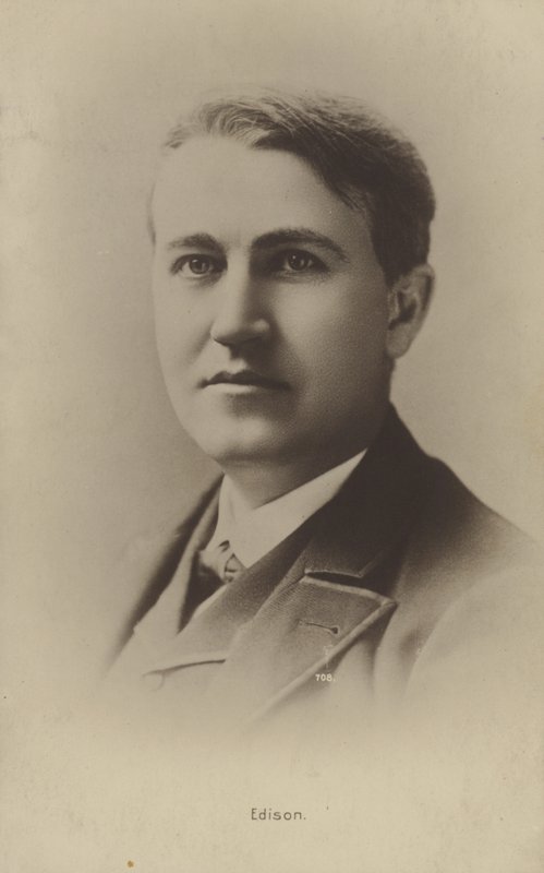 Thomas Edison (1847–1931), amerikansk oppfinner av American Photographer