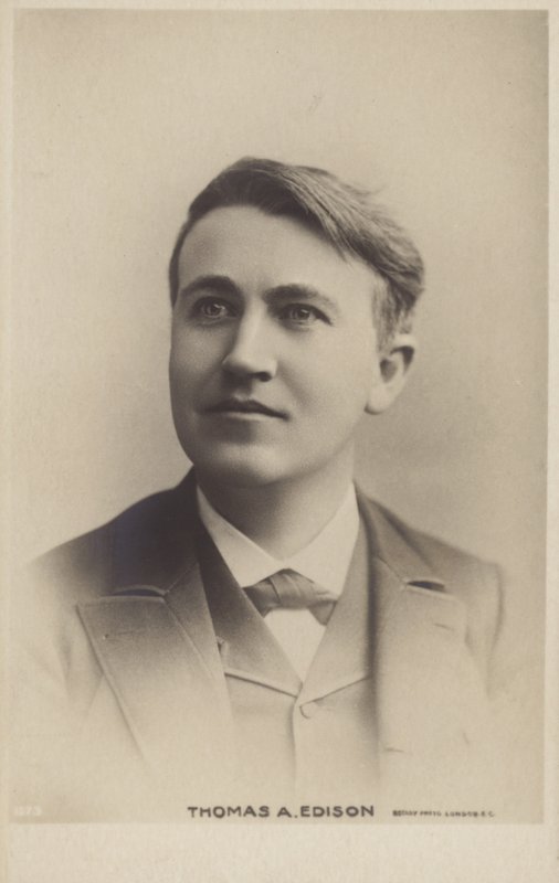 Thomas Edison (1847–1931), amerikansk oppfinner av American Photographer