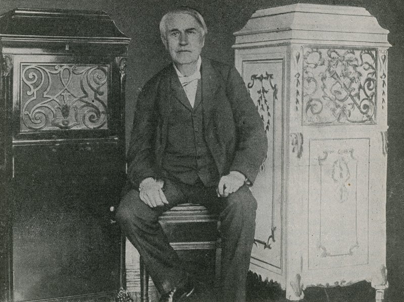Thomas Edison, amerikansk oppfinner av American Photographer
