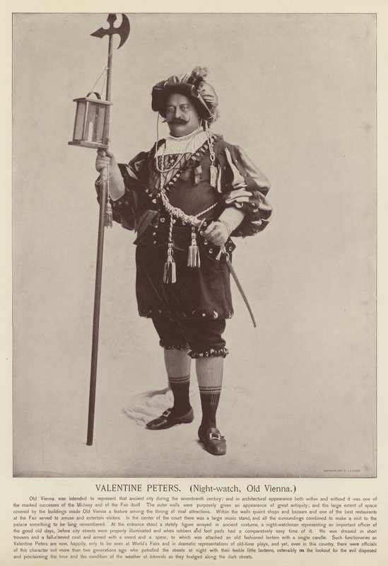 Valentine Peters, Nattevakt, Gamle Wien av American Photographer