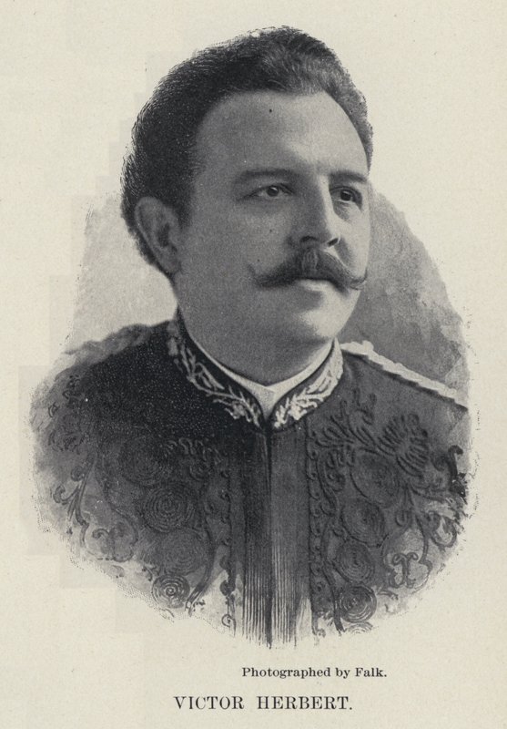 Victor Herbert (s/hvitt bilde) av American Photographer