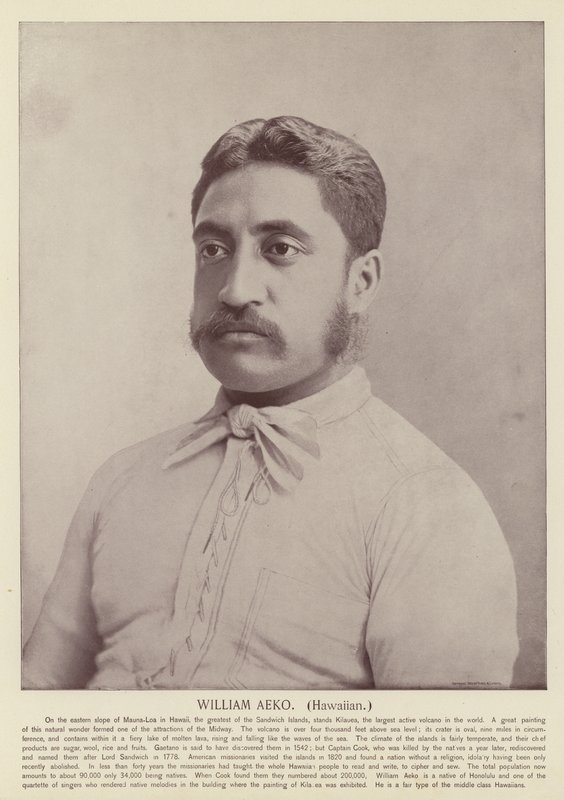 William Aeko, Hawaiian av American Photographer