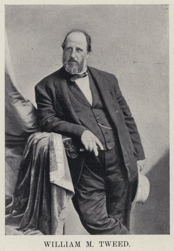 William M Tweed (s/hvitt bilde) av American Photographer