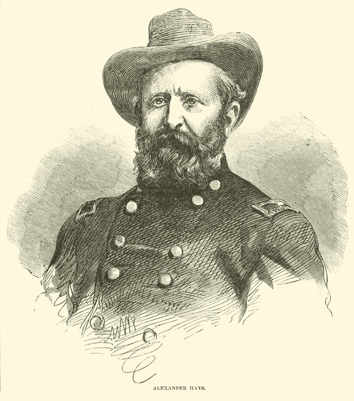Alexander Hays, mai 1864 av American School