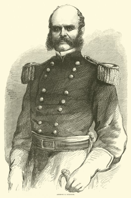 Ambrose E Burnside, november 1862 av American School