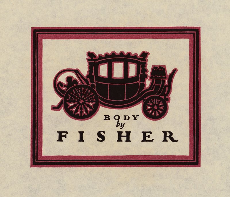 Amerikanske varemerker og enheter: Fisher Body Corporation, Detroit (litho) av American School