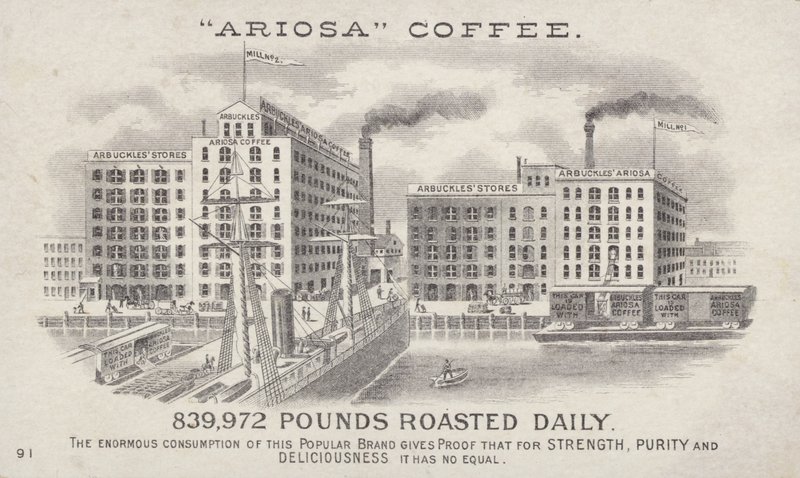 Ariosa kaffefabrikk av American School