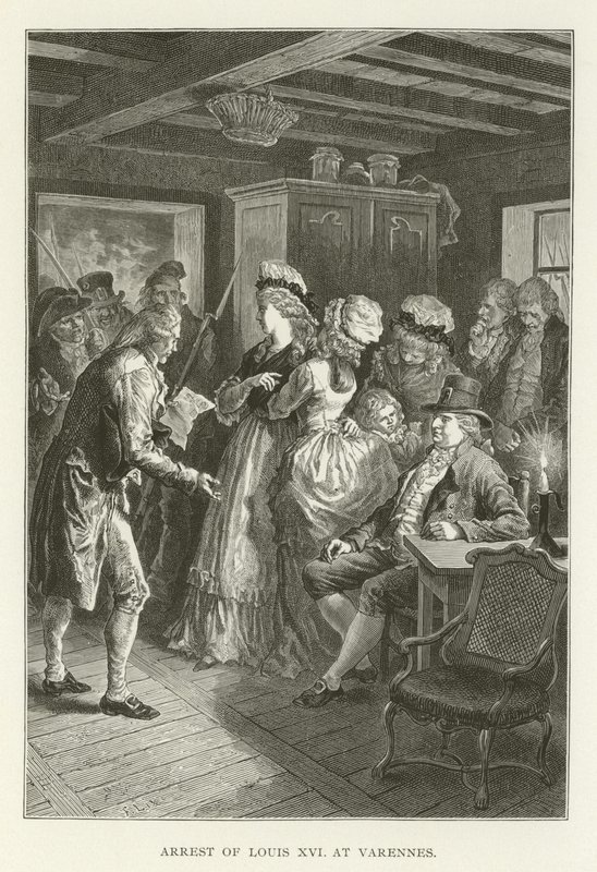 Arrestasjon av Ludvig XVI i Varennes av American School