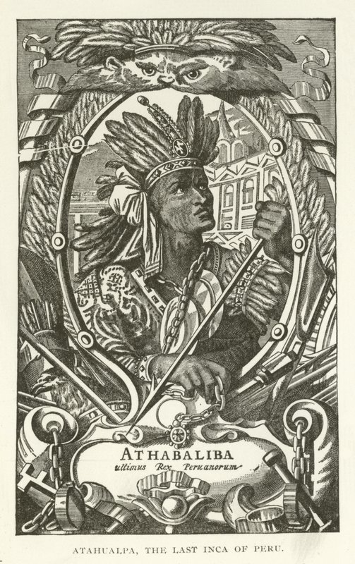 Atahualpa, den siste inkaen i Peru av American School