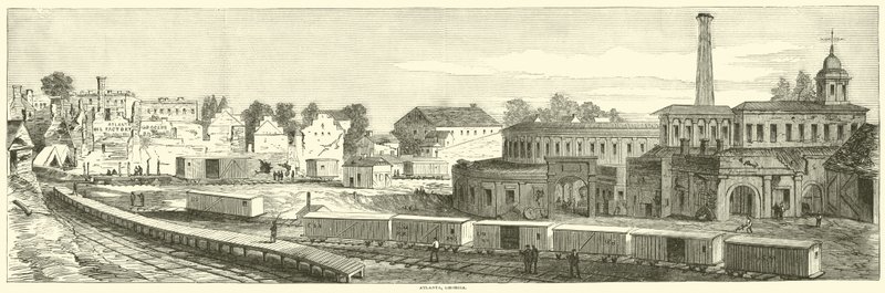 Atlanta, Georgia, september 1864 av American School
