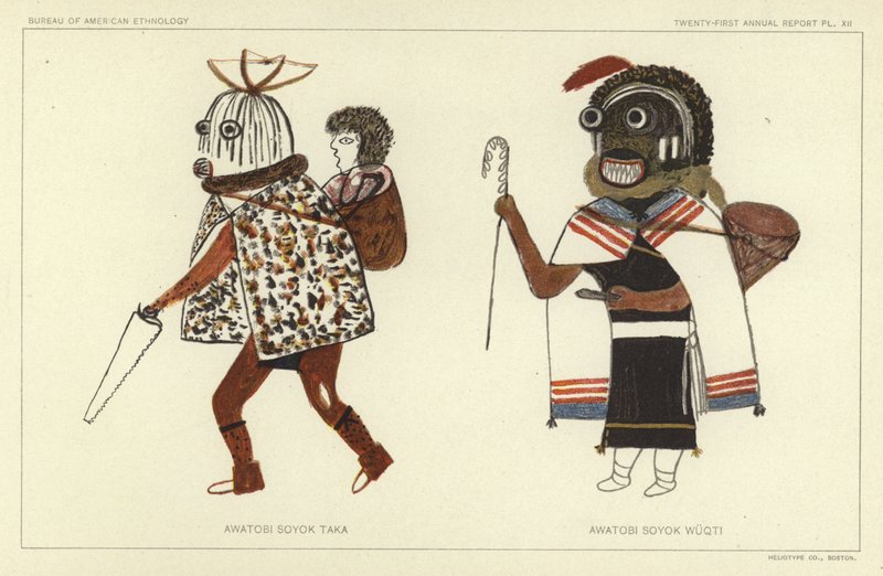 Awatobi Soyok Taka, Awatobi Soyok Wuqti (litho-farge) av American School