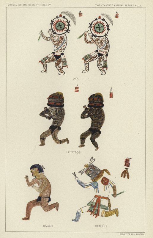 Aya, Letotobi, Racer, Hemico (farge litho) av American School