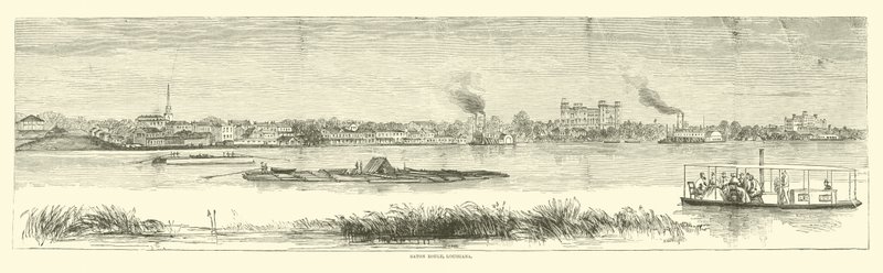 Baton Rouge, Louisiana, august 1862 av American School