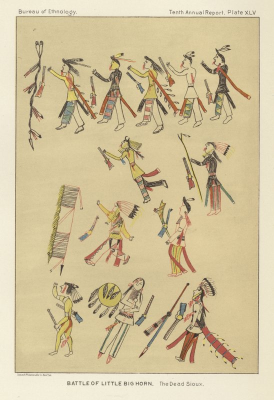 Slaget ved Little Bighorn av American School