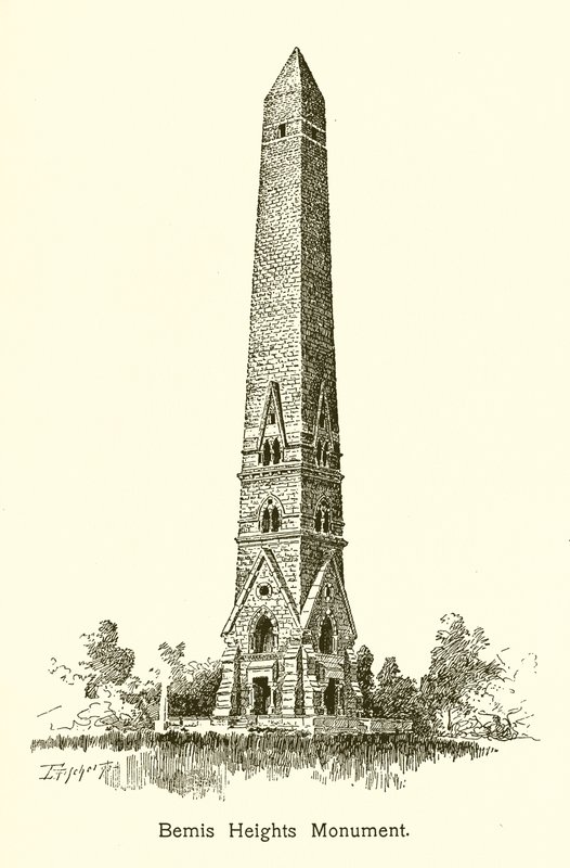 Bemis Heights-monumentet av American School