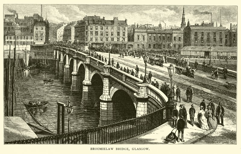 Broomielaw Bridge, Glasgow av American School